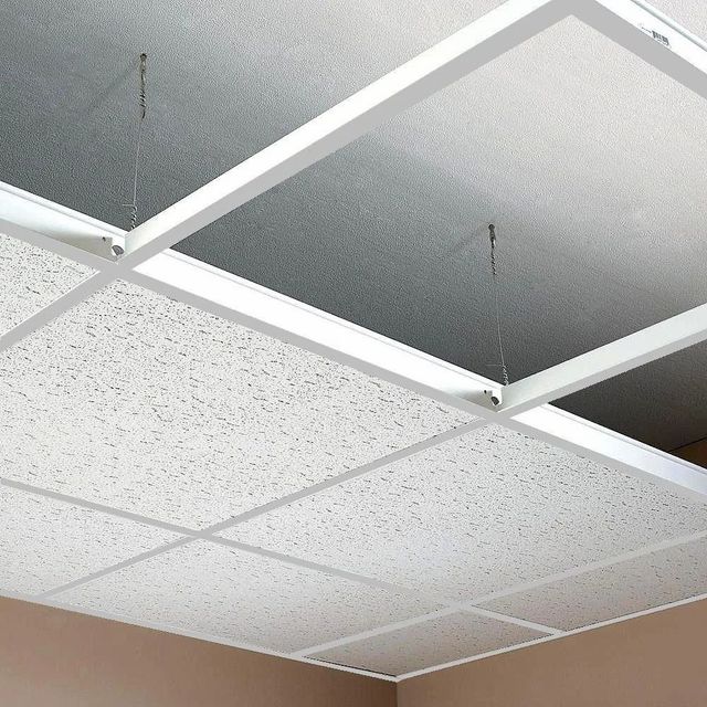 Metal Grid False Ceiling Color White Thickness 6 mm Dimensions 2'x2' Surface Finish Smooth And Even Aesthetic Style Clean And - Image 10