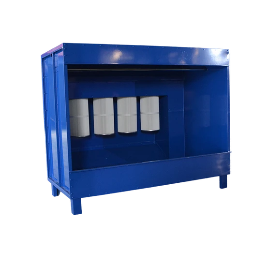 Custom Metal Coating Machinery Powder Paint Spray Booth Manuacture Price - Image 1