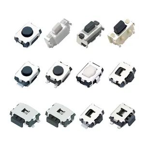 130GF Low Profile Small Push Buttons Micro Switch SMD Slide Sample Free Shape Square Trademark LHE Model NO. P3-4 Shrapnel - Image 4