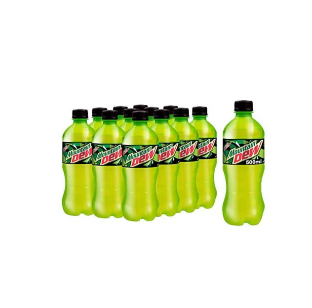 Top Quality Mountain Dew, Carbonated Soft Drink, Plastic Bottle, 500ml x 24 Buy Online at Best Price - Image 4