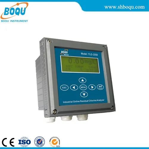 Swimming Pool Online pH Chlorine Meter Model Ylg-2058 Trademark BOQU Origin Shanghai Display Digital HS Code 9027809900 Model NO. - Image 1
