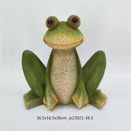 Polyresin Garden Decor Animal Frog Statue - Image 1