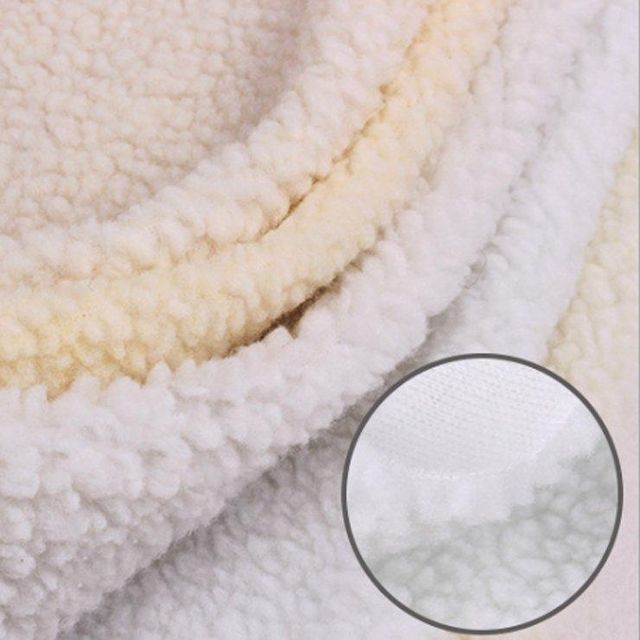 100% Polyester Solid Sherpa Fleece Fabrics for Garment,Shoe,Home Textile,Glove,Upholsterer - Image 5