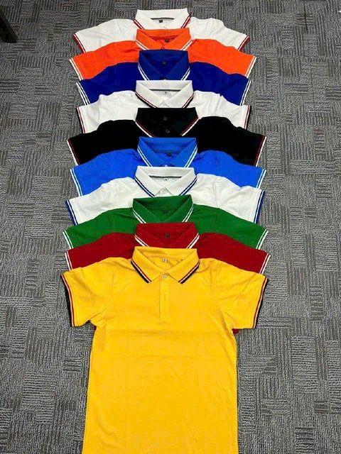 Premium Performance Polyester Polo Shirt | 180-220gsm Quick-Dry Breathable Fabric | Wholesale Corporate Uniforms & Sportswear Blanks | Anti-Pilling & Moisture-Wicking - Image 3