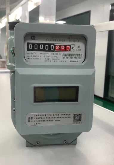 GPRS Remote Domestic Smart Gas Meter Type G1.6 Diameter 25-50mm Warranty 2 Years Application Civil Trademark GongZun HS Code - Image 1