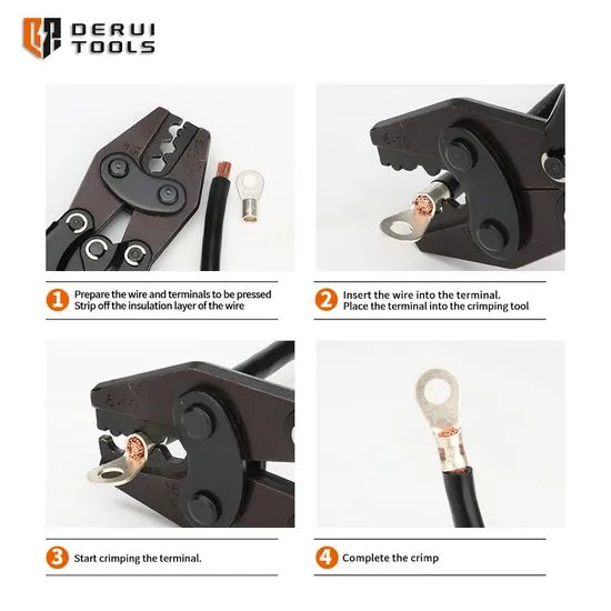 Hx 16 for The Copper Terminals Hand Crimping Tools - Image 3