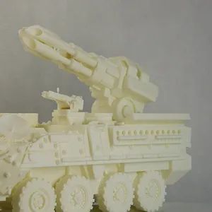 Custom Combat 3D Printed Tank Model for Display Prototype Service - Image 6
