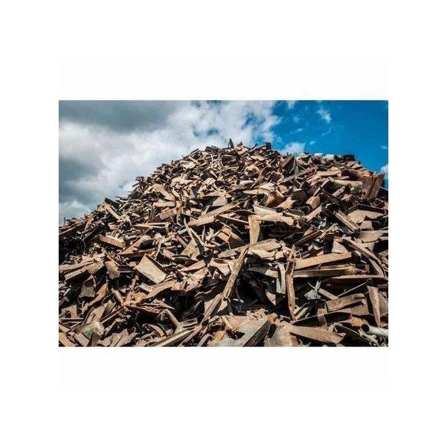 High quality HMS steel scrap available for bulk export - Image 1