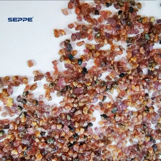 High Density Natural Garnet for Water Filter Treatment Origin China Model NO. SGR Color Reddish Trademark SEPPE Certificate SGS - Image 3