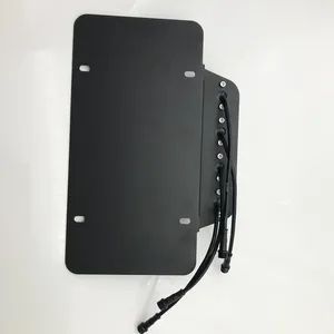 USA License Plate Frame with LED Projector Built-in - Image 3