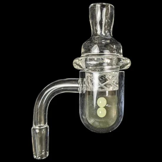 Round Bottom Cyclone Banger Kit Rolling Paper Smoking Accessories Glass Smoking Pipe - Image 1