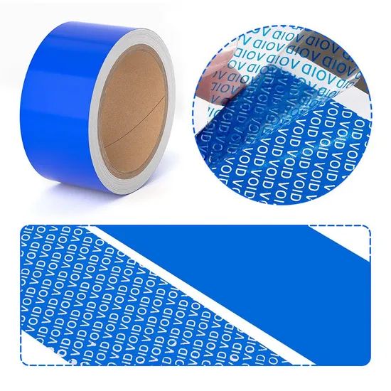 Packaging Label Sticker Void Custom Security Void Seal Sticker Tamper Evident Warranty Sticker Void If Tampered Labels - Image 2