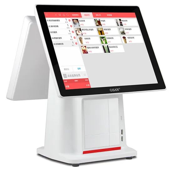 15 Inch Dual Touch Screen Monitor Cash Register POS Terminal Machine - Image 3