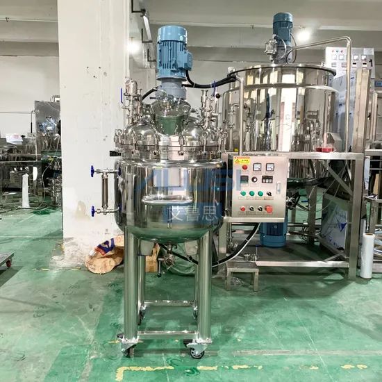 Daily Chemical Liquid Washing Laundry Detergent Production Line Stainless Steel High Speed Homogenizer Mixing Pot Machine - Image 2