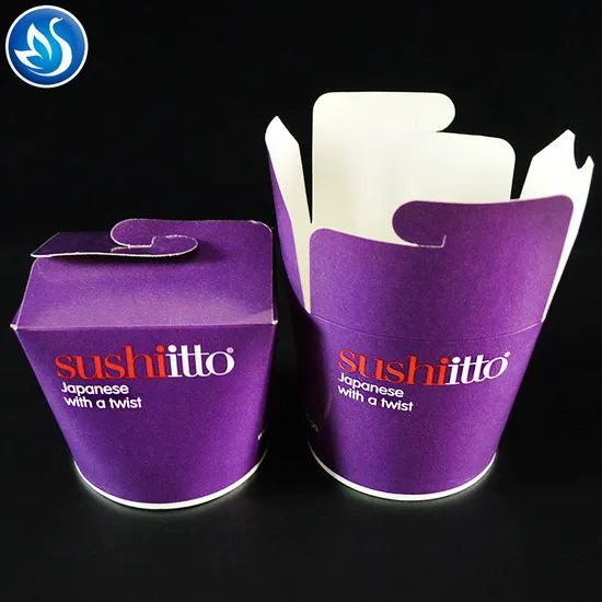 Custom Disposable Food Takeaway Kraft Paper Instant Pasta Noodle Box ...