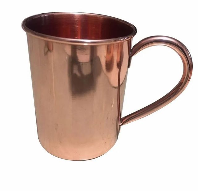 350 ml Copper Mug Design Plain Material Copper Capacity 350 ml Finishing Polished Usage/Application - Image 1