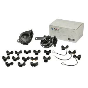Universal Black Snail Car Horn Color Black Voltage 12V Style Daily Material ABS Current 2.8A Origin Xiamen Model NO. - Image 6