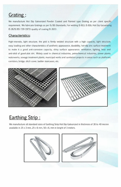 GI Earthing Strips Width 30 mm Color Silver Length 25 meter Finishing Polished Usage/Application Industrial Equipment Type Earthing Pit - Image 3