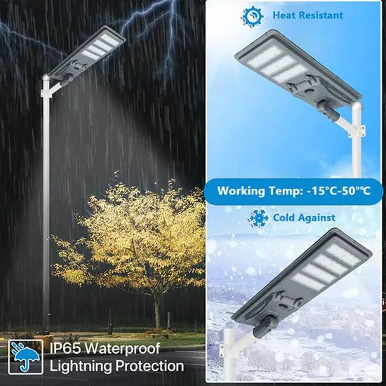 Lithium Battery All in One Solar Street Light 100W 200W Integrated - Image 1
