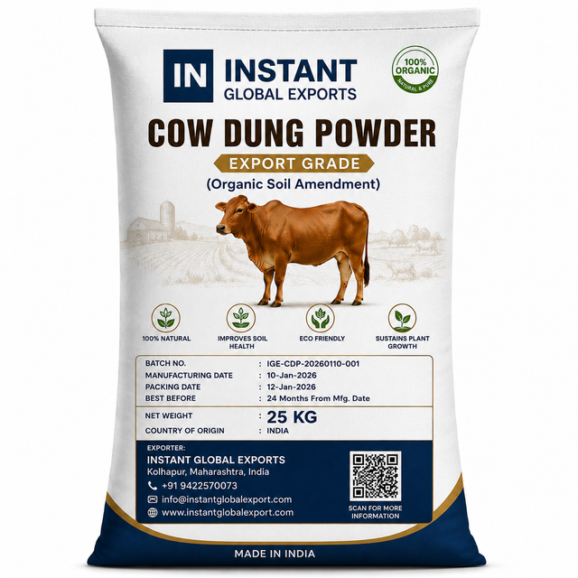 Organic Cow Dung Powder (Dried cow dung sourced from indigenous Indian cattle breeds) - Image 2
