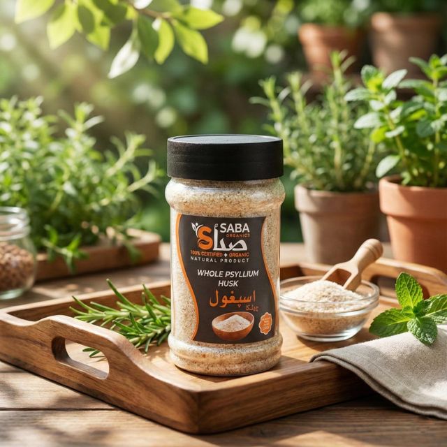 Psyllium Husk Organic Yes Origin pakistan Packaging Size > 125 g - 250 g - Image 1