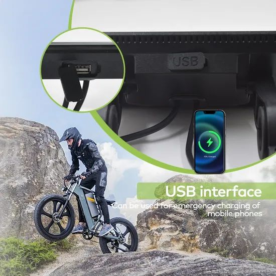 Bike Conversion Kit with Ebike Screen Projection Navigation for Bicycle Computer Accessories - Image 6