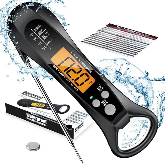 High Accuracy Kitchen Digital Food Thermometer for Grilling Meat Cooking BBQ - Image 5