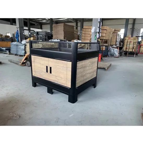 Modern Shop Counter Design Promotion Desk Foldable Portable Trade Show Promotion Table - Image 4