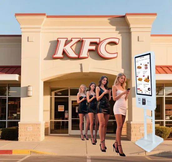 24 Inch Payment Kiosk Android Touch Self Service Order Kiosk in Restaurant - Image 3