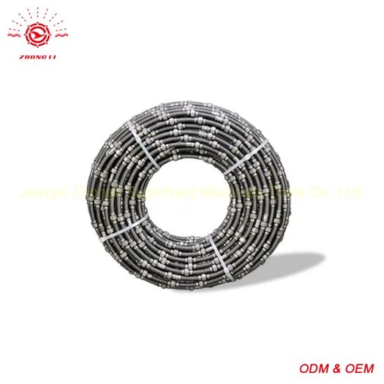 Diamond Spring Wire Saw for Marble MOQ 50meters Origin Jiangxi Trademark Zhongli Beads/M 28/M 30/M Model NO. diamond wire - Image 2