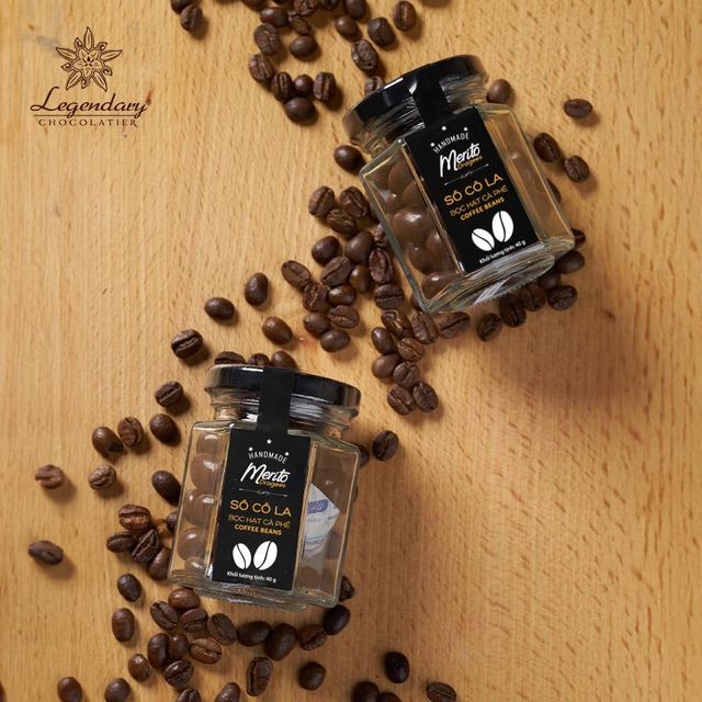 Delicious Taste Premium Quality Chocolate Covered Coffee Beans 40g Legendary Brand Made in Vietnam for Distributing - Image 1