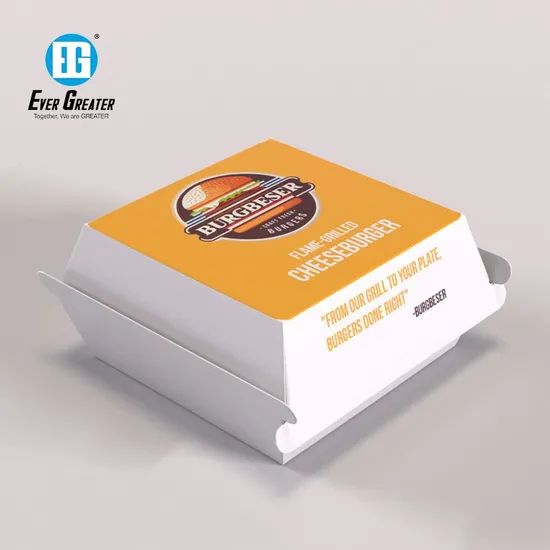 Stackable and Space-Saving Hamburger Boxes for Efficient Storage Hamburger Box - Image 1