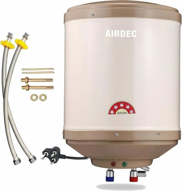 Water Heater Copper Tank Material Copper Country of Origin Made in India Tank Shape Cylindrical Vertical Copper Grade Electrolytic - Image 4