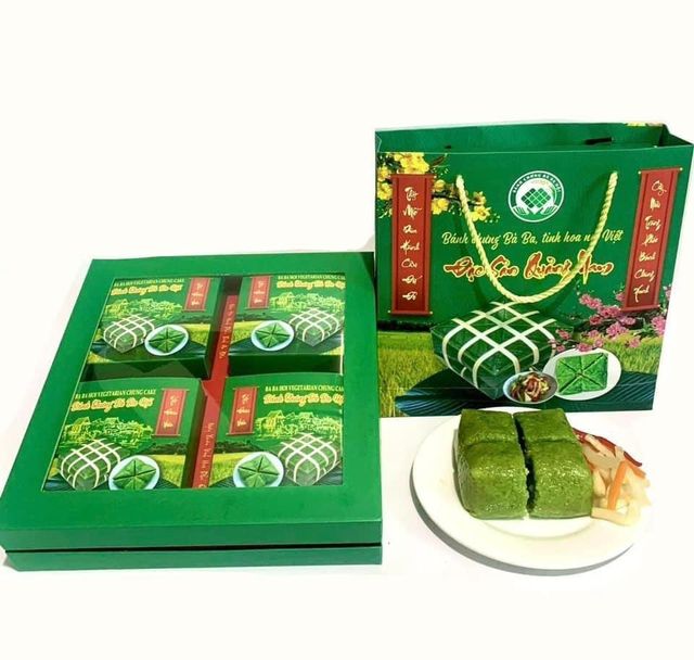 Square glutinous rice cake - Box 4 Cake Form Square Weight (kg) 3,2 Packaging Box Of 4 Place of Origin Vietnam Cultural Origin Vietnamese Cuisine - Image 4