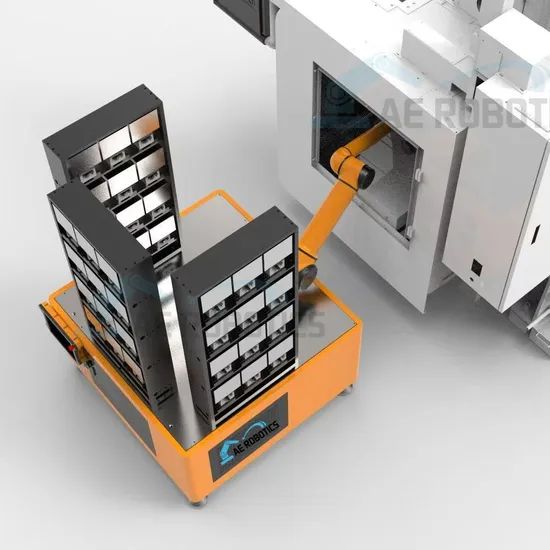 Safe & Mobile Automation: CNC Milling Machine Collaborative Robot Vise Tending Cell for Unmanned Production - Image 4
