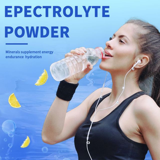 hot sale supplement sugar free Magnesium electrolyte powder packets  electrolyte balance immune health - Image 9