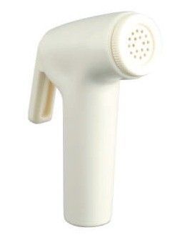Plastic Health Faucet Brand POLO Style Conti Color White And Ivory Finish Premium Chrome Number of Handles Single Handle, Double - Image 1