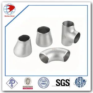 Stainless Steel Pipe Fitting 304 316 Size 1/2"-100" Head Type Round HS Code 3917400000 Trademark Derbo/OEM/ODM Inspection BV,SGS,Intertek - Image 1