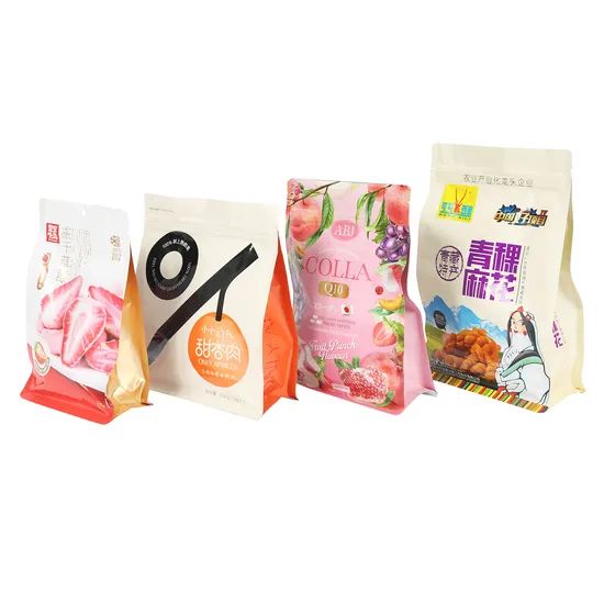 250 500 1000g Custom Stand-up Food Bags Resealable Zipper and Degassing Valve for Coffee Bean Nut Tea - Image 6