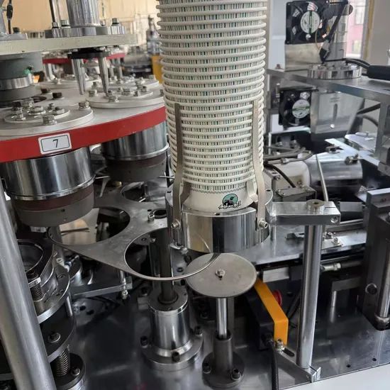 Fully Automatic PE Coated Paper Kraft Bowl Making Machine Origin China Condition New Certification CE Model NO. MG-B600 Trademark - Image 6