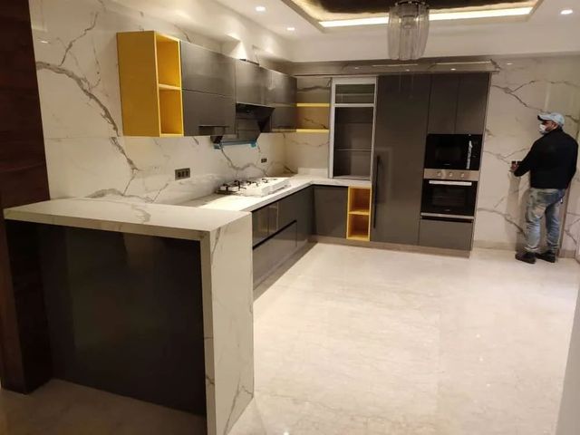 Straight Modular Kitchen Designing Service - Image 2