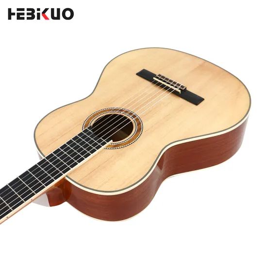 China Factory Manufacture Folk Acoustic Guitars Musical Instruments for Beginner - Image 3