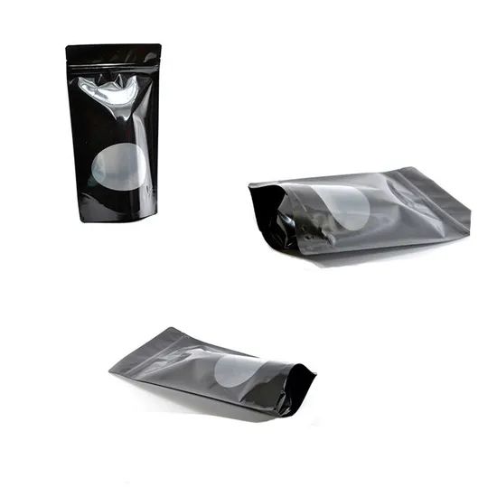 Stand up Pouches Spice Powder Packaging Bags with Zip Lock with Window - Image 2