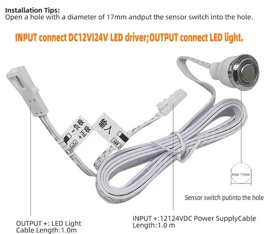 Dimming Touch Switch for Under Cabinet Kitchen Lights - Image 4