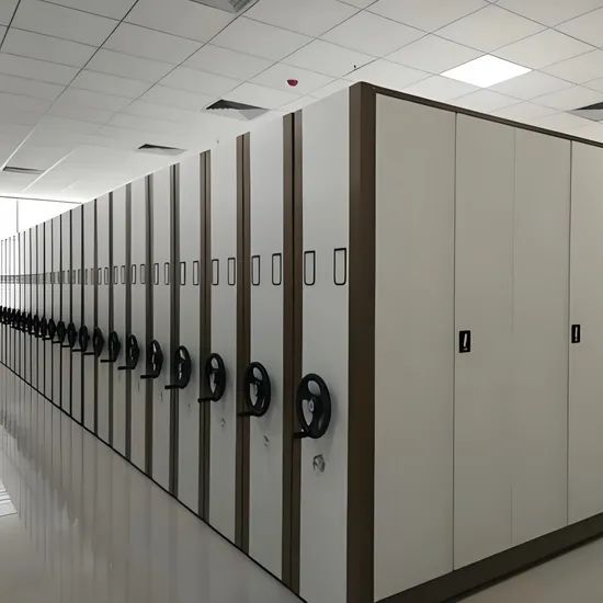 Mobile Intensive Shelf Factory Storage Files Library Mobile File Storage Anti - Static Mobile Shelving Library Movable Document Storage Mobile Storage Systems - Image 2
