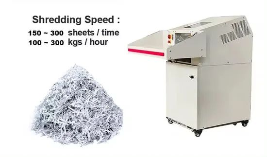 Heavy Duty Paper Shredder Machine High Capacity Industrial Paper Shredding Machine - Image 5