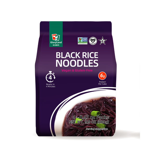 Gluten Free Black Rice Noodles Origin China Features Gluten-Free, Lactose-Free, Organic, Vegan Product Type Pasta, Rice, Vegetarian & Vegan Products - Image 2