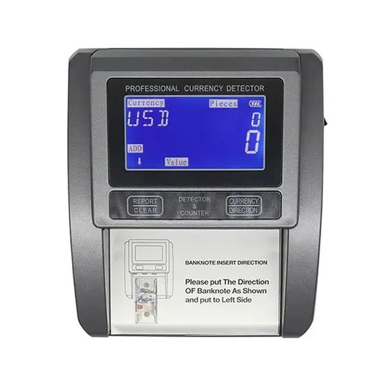 Union Mg03 Portable Bill Counter Banknote Counterfeit Detector - Image 1