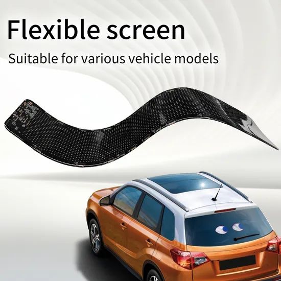 Car LED Display Intelligent Rear Screen Bluetooth Remote Control Car Rear Window Interactive Pixel Expression Light - Image 3