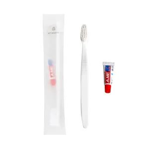 Hotel Slipper and Toothbrush with Mini Toothpaste Travel Essentials - Image 6
